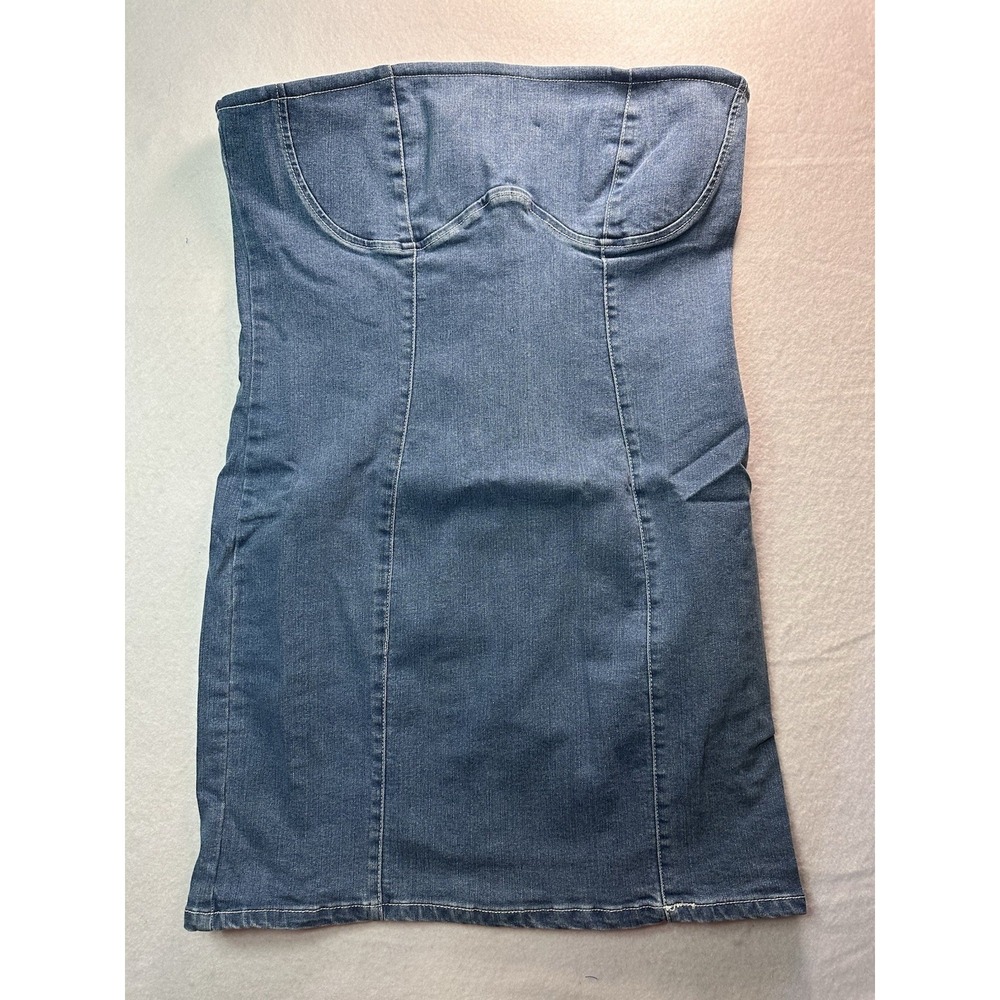 Love Tree Denim‎ Strapless, Mini Dress Women's Size Large NWT